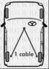 BORG & BECK BKB1109 Cable, parking brake